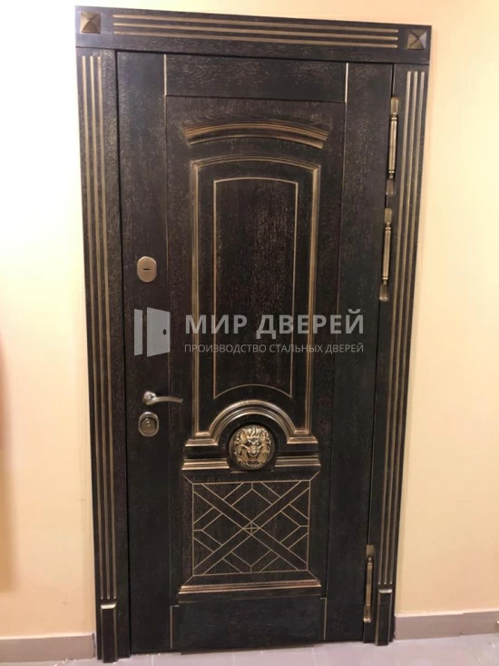 Дверь входная металлическая с шумоизоляцией и утеплением - фото