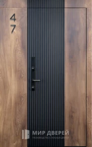 Входная дверь для коттеджа премиум класса №24 внешняя - фото