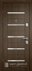 Антивандальная входная дверь с терморазрывом №26 внутренняя - фото