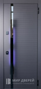 Дверь железная с  открыванием по телефону №48 внешняя - фото