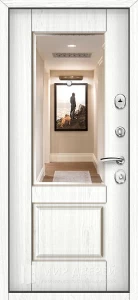 Антивандальная входная дверь в квартиру №61 внутренняя - фото