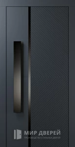 Стальная дверь с  сенсорным электрозамком №13 внешняя - фото