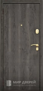 Дешевая металлическая дверь входная эконом класса №12 внутренняя - фото