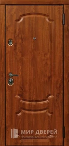 Входная дверь с отделкой МДФ №342 внешняя - фото