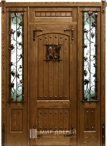 Железная дверь премиум №8 внешняя - фото