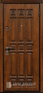 Входная дверь массив дуба №7 внешняя - фото