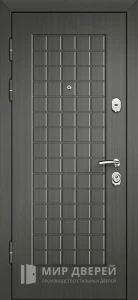 Железная дверь в дом из бруса №21 внутренняя - фото