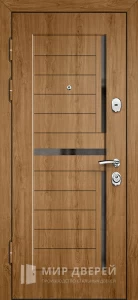 Утепленная дверь влагостойкая с виноритом №11 внутренняя - фото