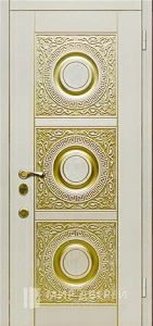 Дверь винорит с патиной №41 внешняя - фото