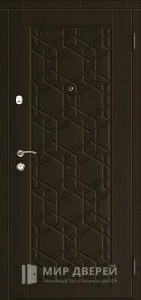 Входная металлическая дверь в офис №22 внешняя - фото