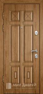 Красивая стальная дверь №16 внутренняя - фото