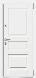 Белая красивая дверь №21 внешняя - фото