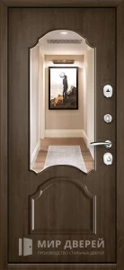 Дверь входная в дом в современном стиле №27 внутренняя - фото