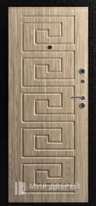 Металлическая дверь с МДФ в таунхаус №57 внутренняя - фото