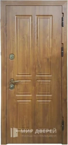 Входная дверь с зеркалом внутри №8 внешняя - фото